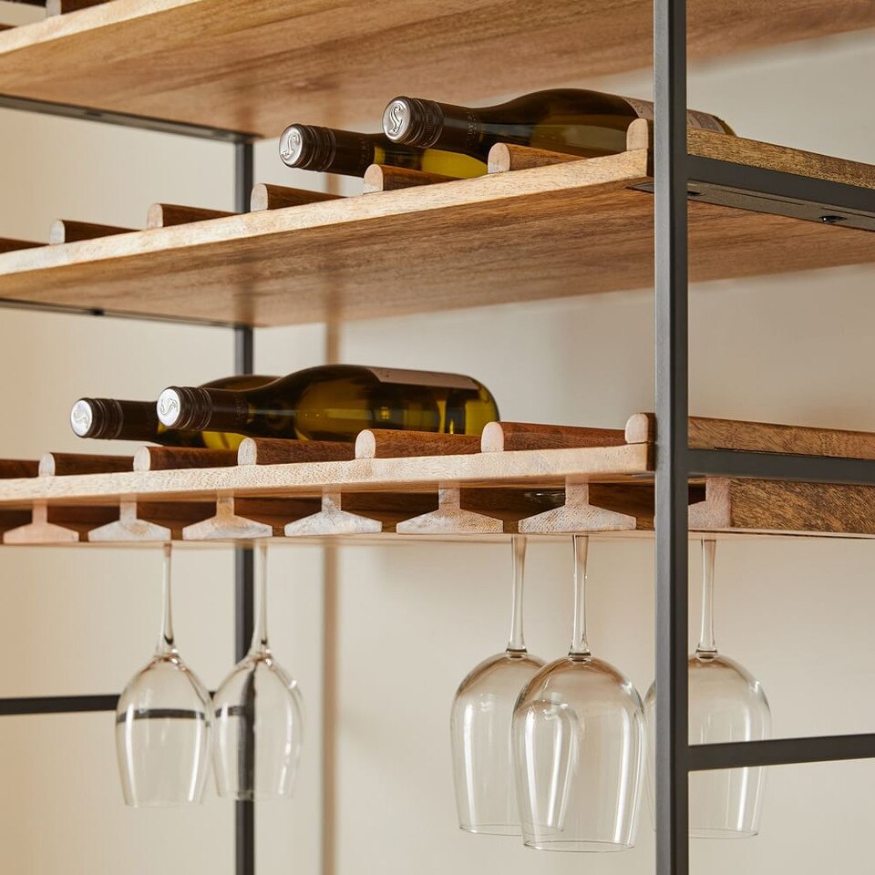 Industrial Wine Rack West Elm UK